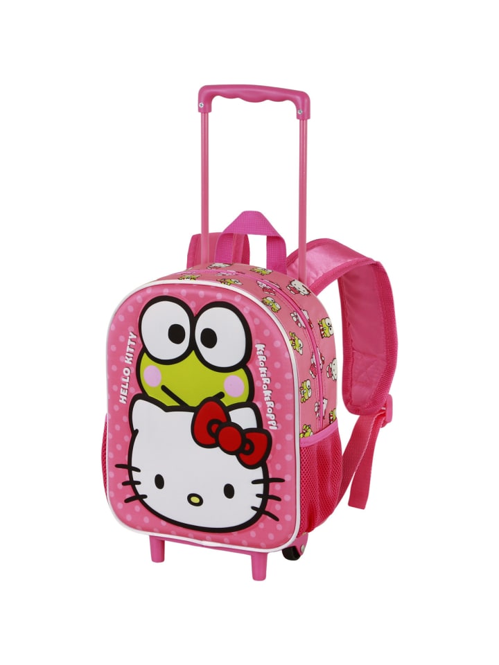 Hello Kitty Рюкзак Sanrio Funny-Small 3D на колесиках, розовый
Hello Kitty Рюкзак Sanrio Funny-Small 3D на колесиках, розовый