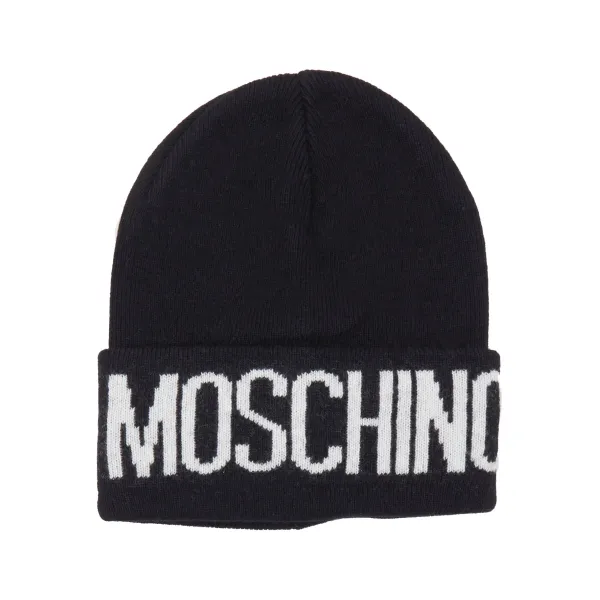 Шапка с добавлением шерсти и кашемира. Moschino, черный
Шапка с добавлением шерсти и кашемира. Moschino, черный