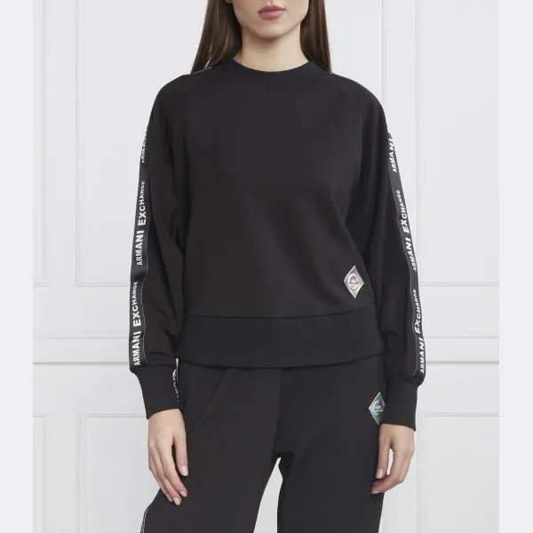 Толстовка обычного кроя Armani Exchange, черный
Толстовка обычного кроя Armani Exchange, черный