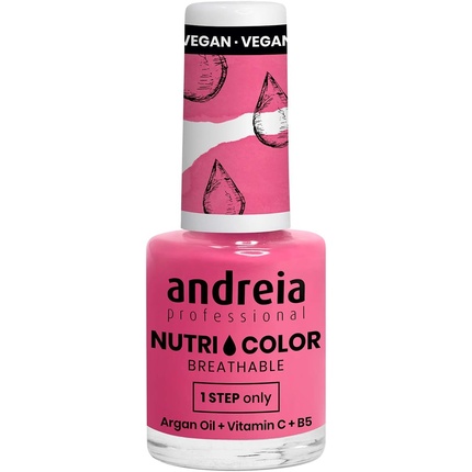 Лак для ногтей Professional Nutricolor Breathable — веганский и не тестируется на животных. Andreia
Лак для ногтей Professional Nutricolor Breathable — веганский и не тестируется на животных. Andreia