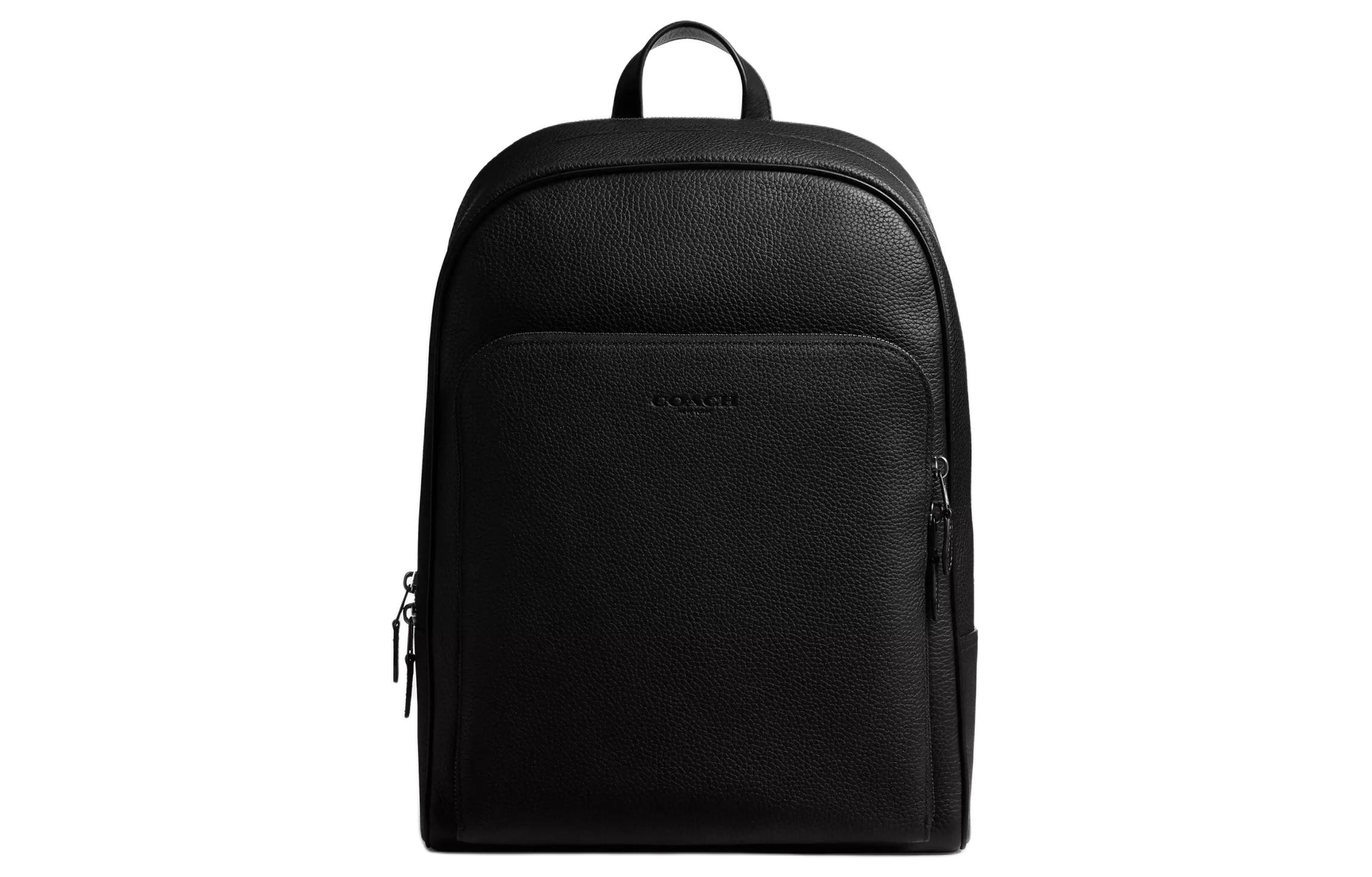 COACH Готэм Pebble Кожаный Рюкзак Большой Женский Black
COACH Готэм Pebble Кожаный Рюкзак Большой Женский Black