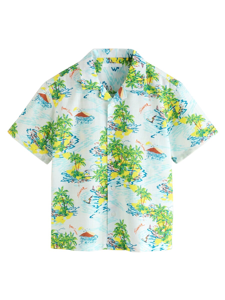 Рубашка на пуговицах классического кроя Next, разноцветный
Рубашка на пуговицах классического кроя Next, разноцветный