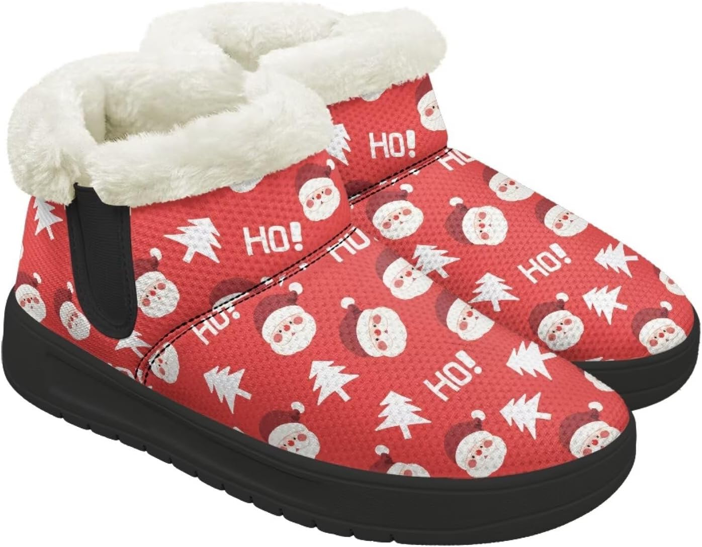 Зимние ботинки для женщин и мужчин, минималистичные, теплые с мехом, с широким носком, на щиколотку, с легким надеванием, для прогулок и бега Chririnla, Cartoon Santa Claus Print
Зимние ботинки для женщин и мужчин, минималистичные, теплые с мехом, с широким носком, на щиколотку, с легким надеванием, для прогулок и бега Chririnla, Cartoon Santa Claus Print