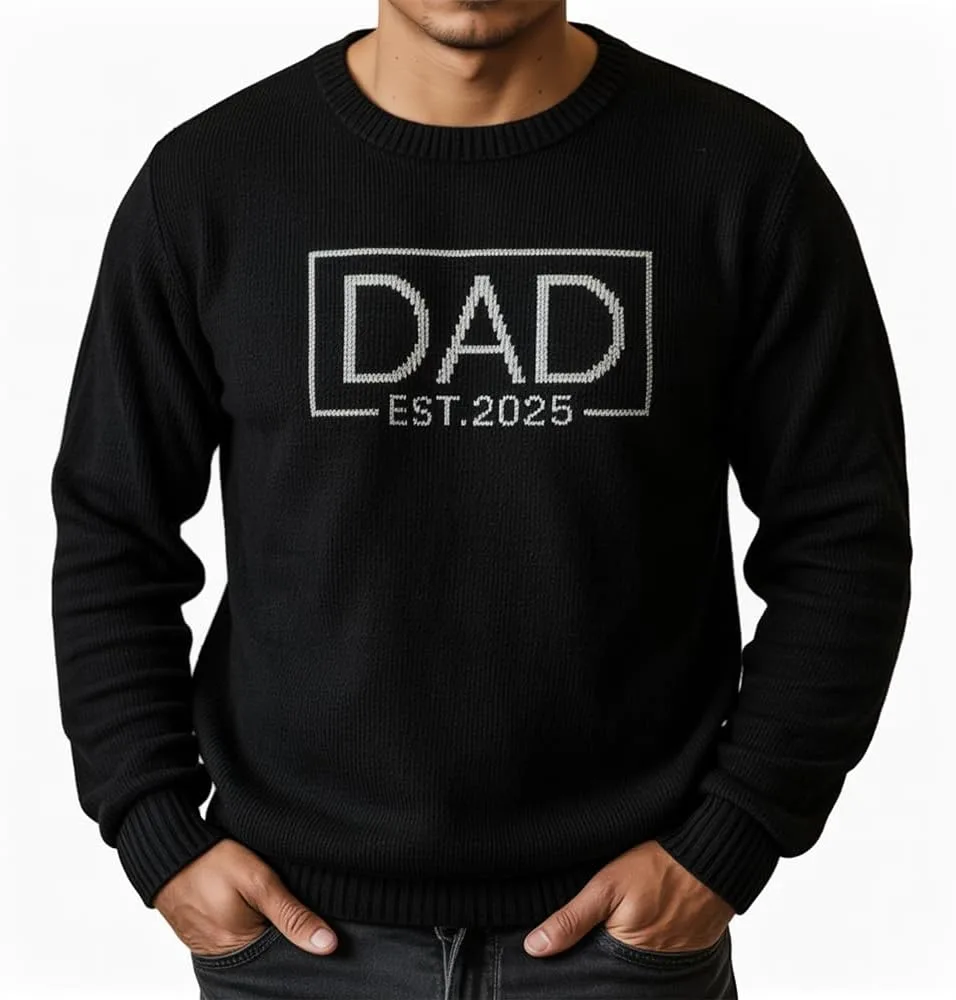 Свитер для папы с надписью DAD и дизайном в стиле USA Grewear
Свитер для папы с надписью DAD и дизайном в стиле USA Grewear