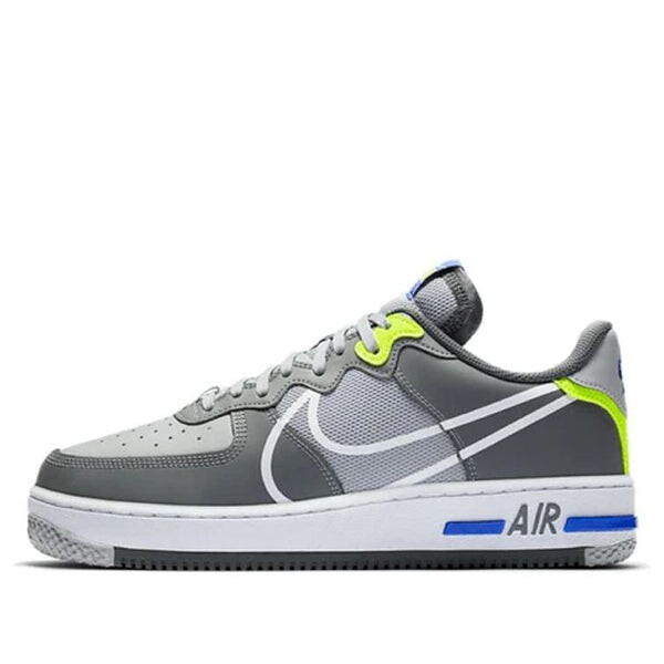 Кроссовки air force 1 реагировать Nike, серый
Кроссовки air force 1 реагировать Nike, серый