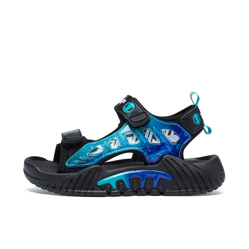 Детские сандалии с противоскользящей амортизацией BIG WASP, черный/синий
Детские сандалии с противоскользящей амортизацией BIG WASP, черный/синий