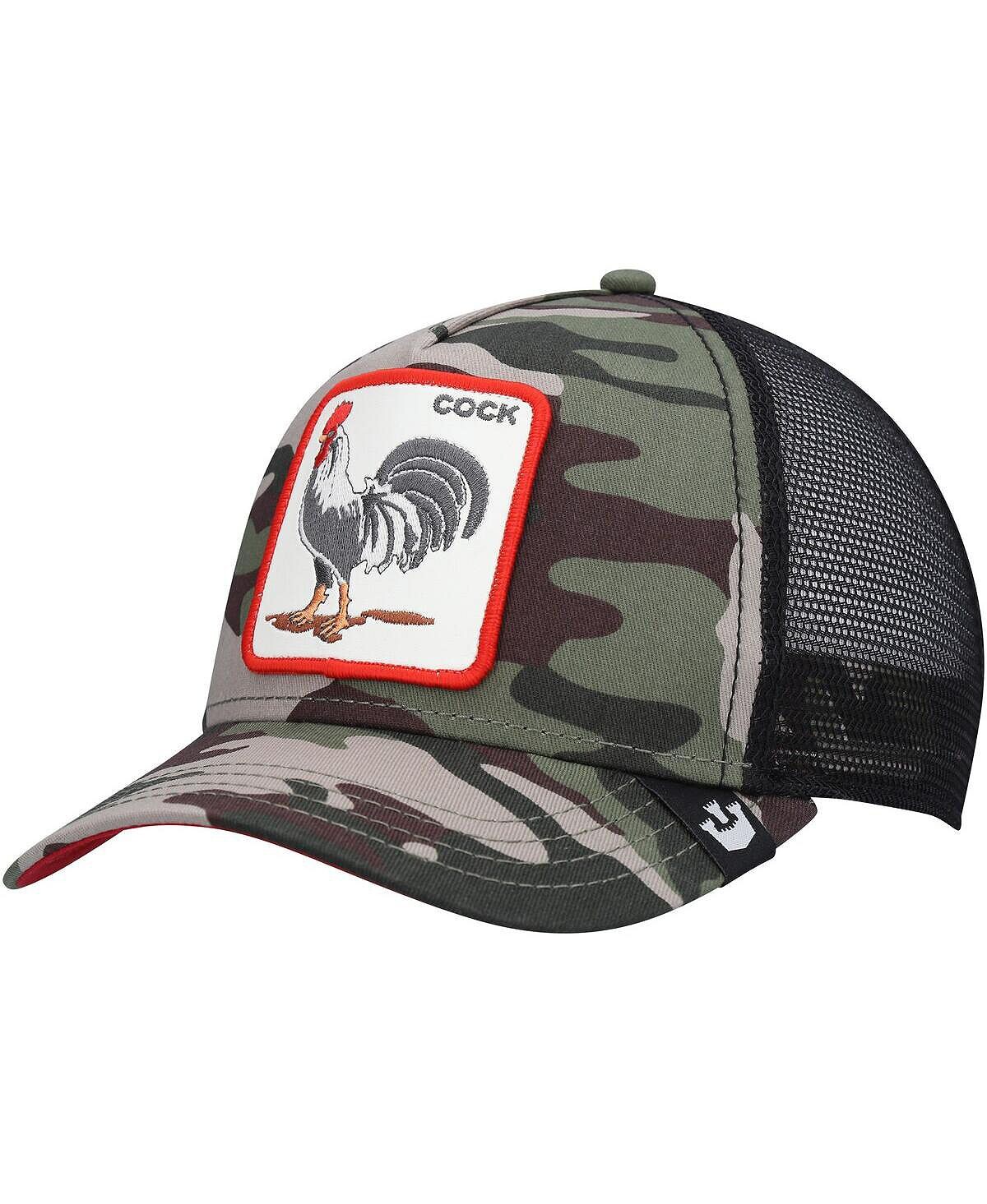 Мужская камуфляжная регулируемая шапка The Rooster Trucker Goorin Bros.
Мужская камуфляжная регулируемая шапка The Rooster Trucker Goorin Bros.