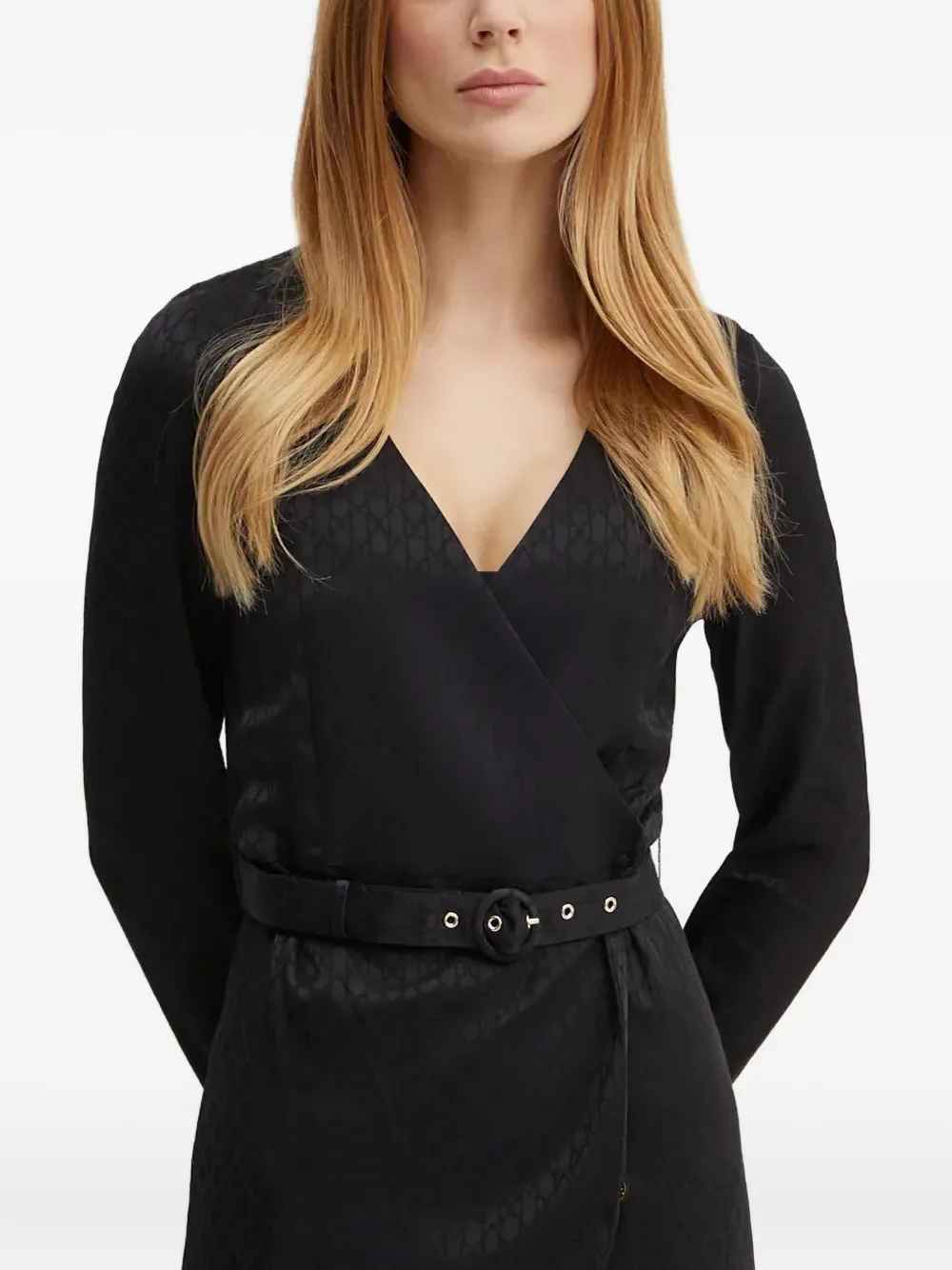 Миди-платье с запахом и поясом Marciano, черный
Миди-платье с запахом и поясом Marciano, черный