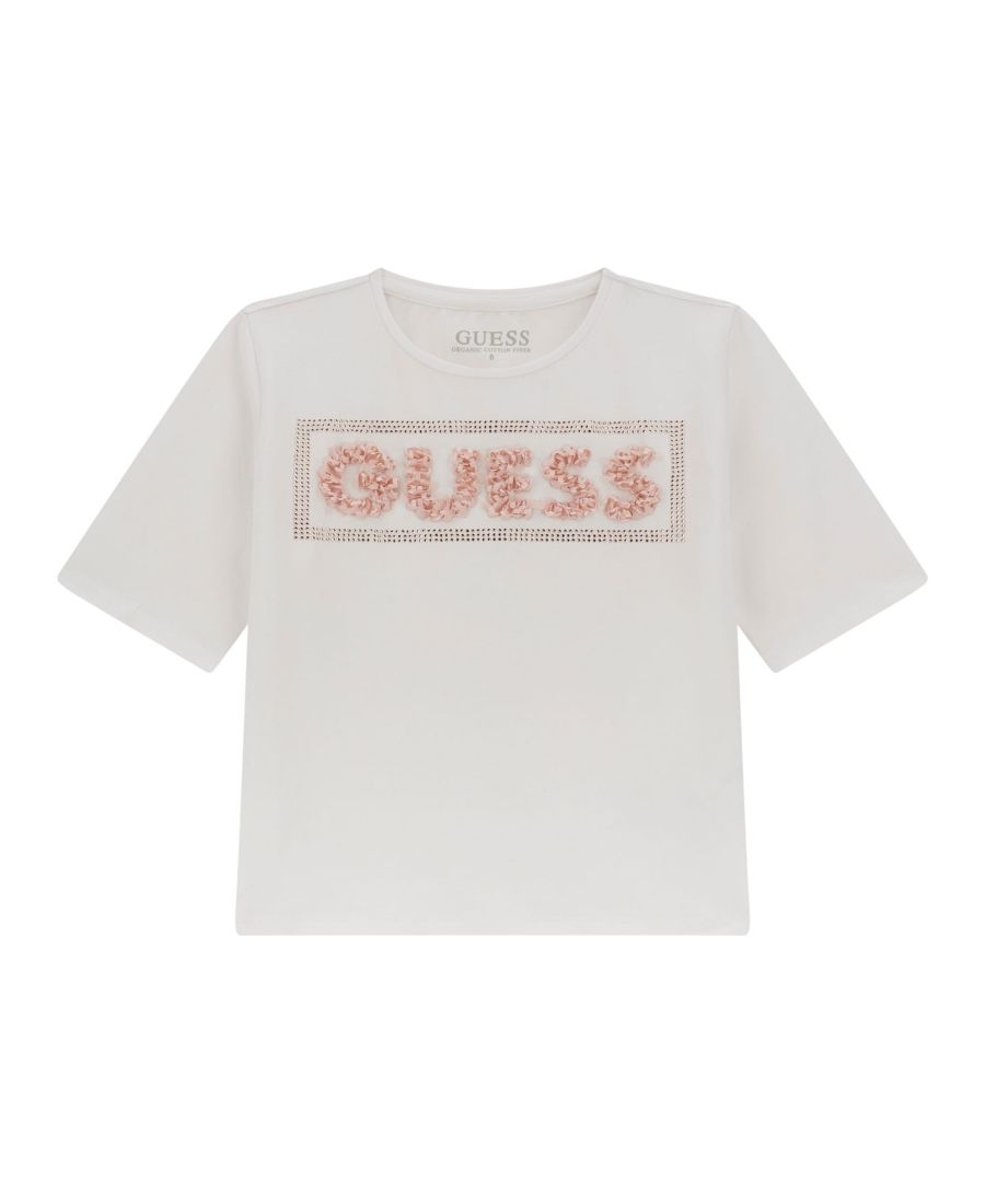 Футболка с коротким рукавом для девочек 7-16 лет GUESS, White
Футболка с коротким рукавом для девочек 7-16 лет GUESS, White
