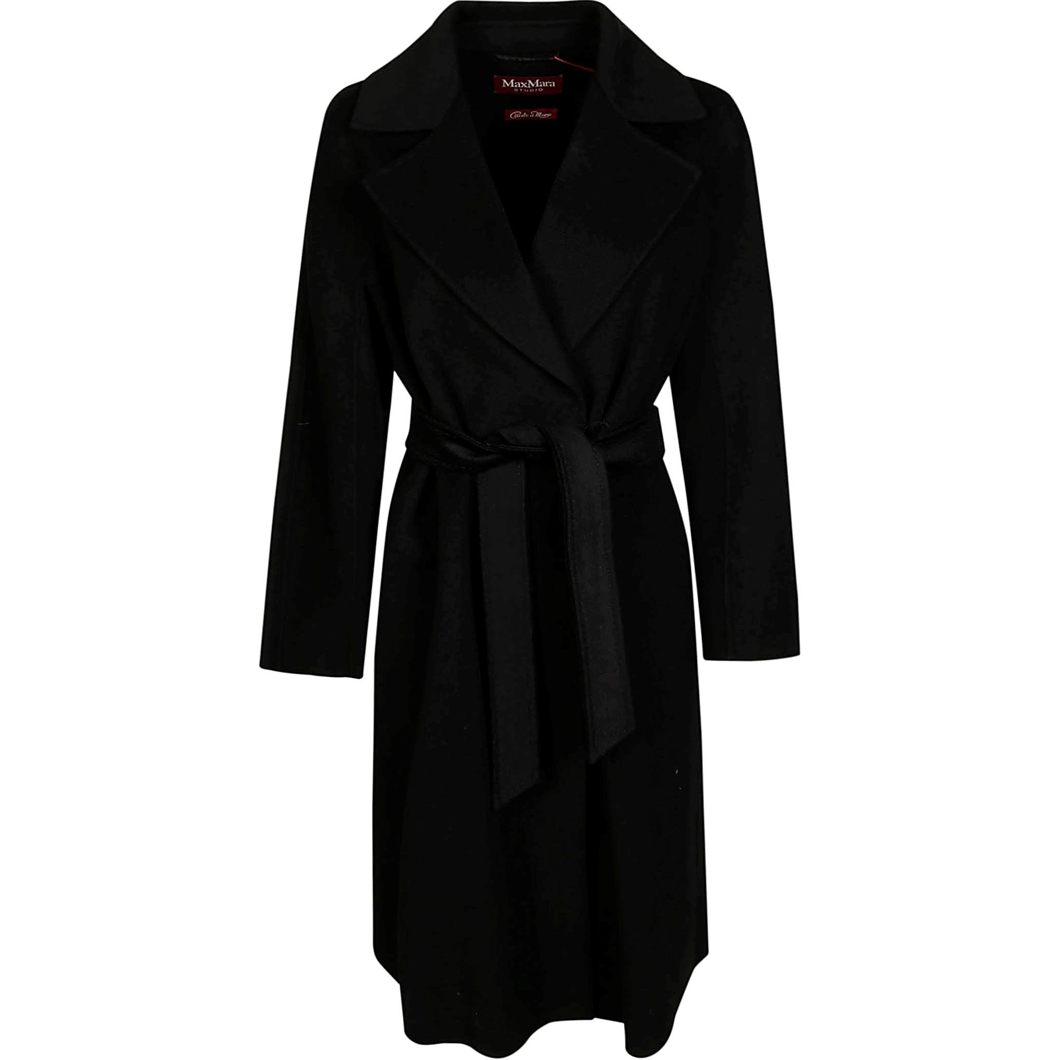 MaxMara Приталенное полупальто, Black
MaxMara Приталенное полупальто, Black