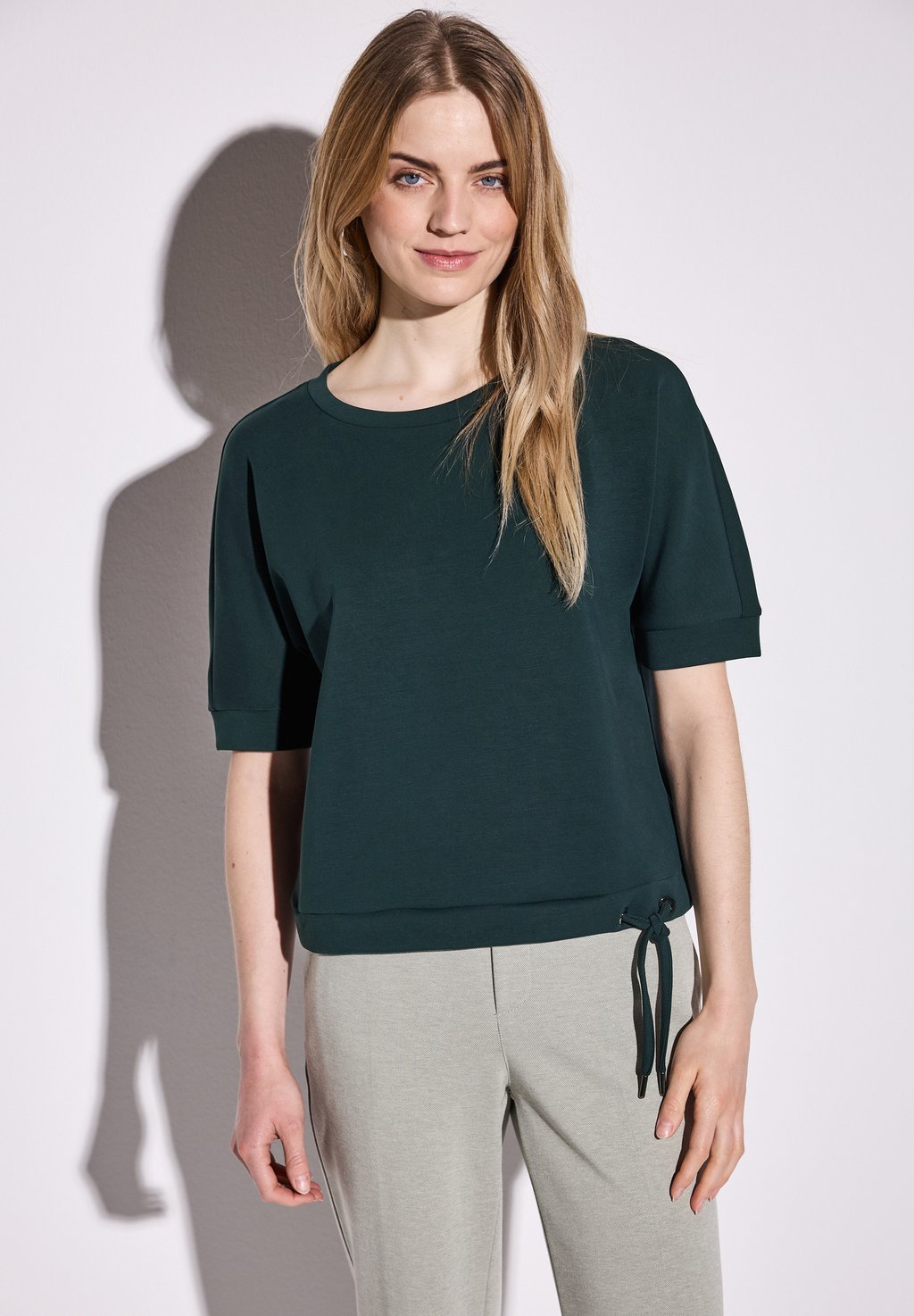 Базовая футболка Street One, цвет Grün 
Базовая футболка Street One, цвет Grün