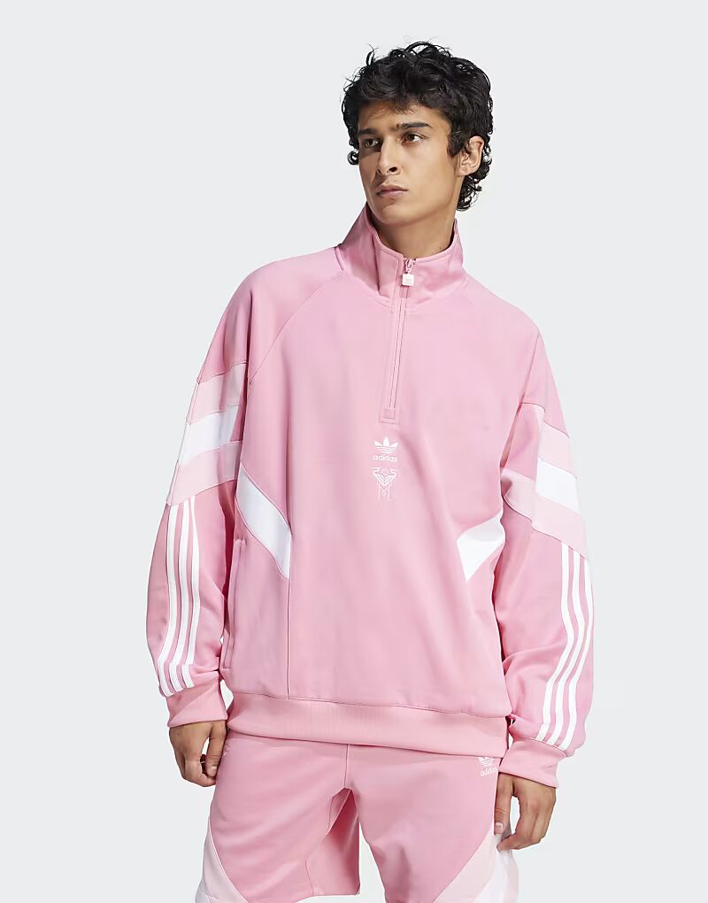 Толстовка Adidas performance Inter Miami CF с застежкой-молнией на половину длины в розовом цвете
Толстовка Adidas performance Inter Miami CF с застежкой-молнией на половину длины в розовом цвете