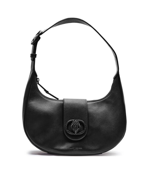 Сумка-хобо Kurt Geiger кожаная, черный
Сумка-хобо Kurt Geiger кожаная, черный