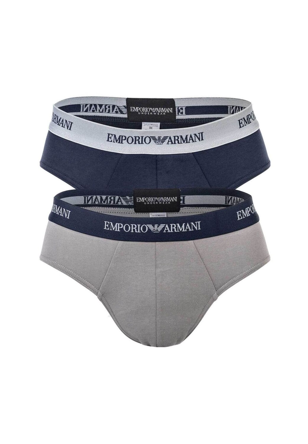 Мужские трусы, комплект из 2 шт. - трусы, нижнее белье, хлопок стрейч EMPORIO ARMANI, цвет Grau Marine
Мужские трусы, комплект из 2 шт. - трусы, нижнее белье, хлопок стрейч EMPORIO ARMANI, цвет Grau Marine