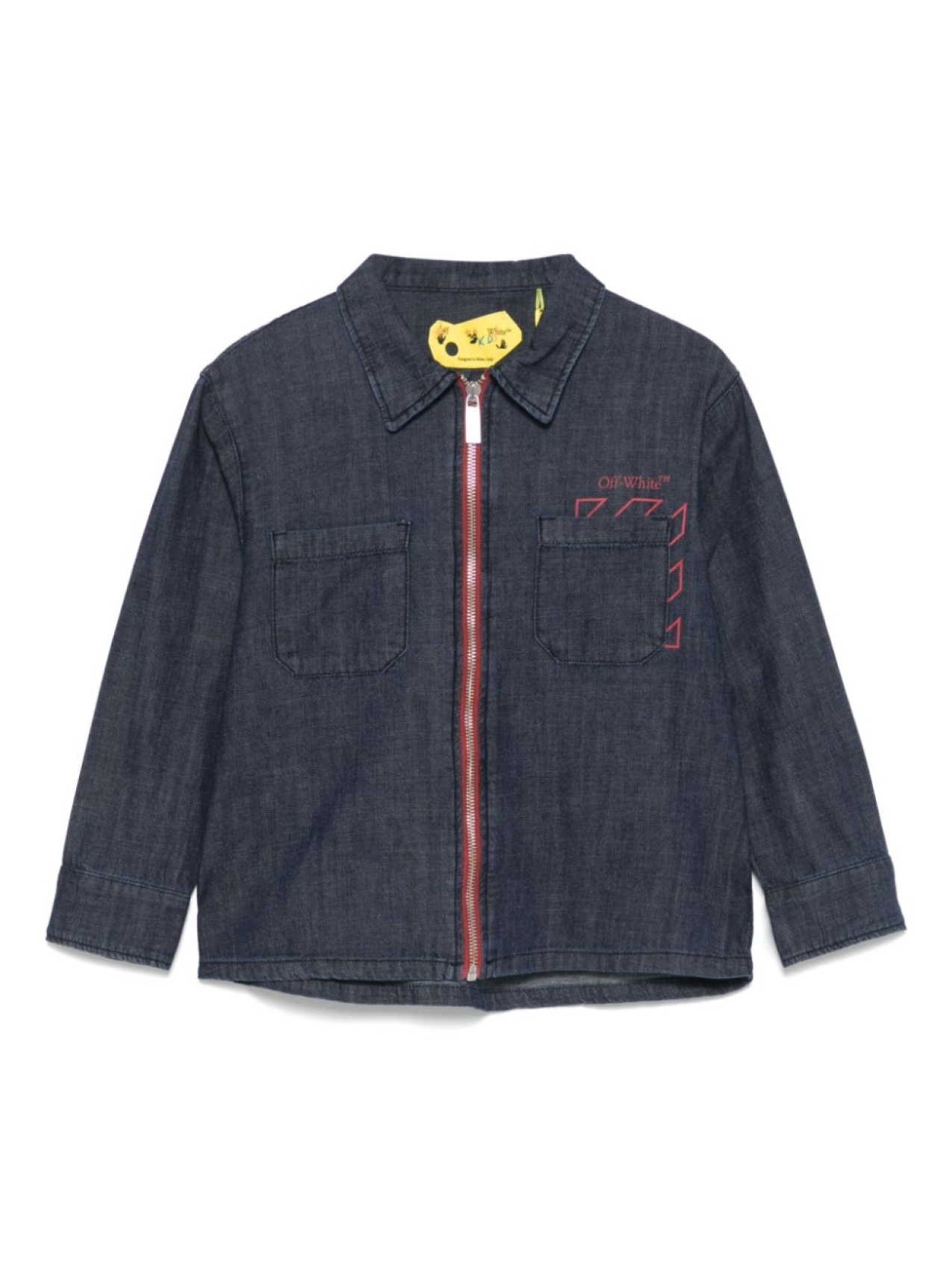 Off-White Kids джинсовая рубашка, синий
Off-White Kids джинсовая рубашка, синий