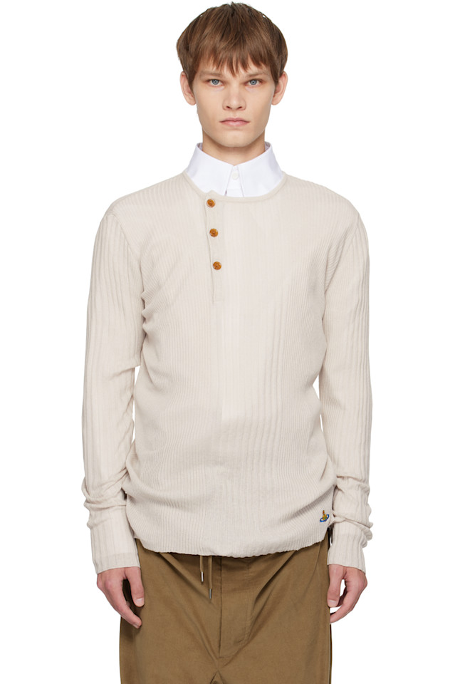 Vivienne Westwood Бежевая футболка-поло Tegan Henley
Vivienne Westwood Бежевая футболка-поло Tegan Henley