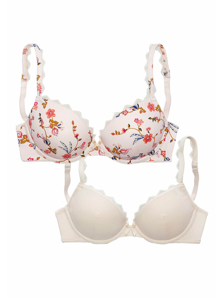 Бюстгальтер на косточках PETITE FLEUR, цвет puder+puder/bedruckt 
Бюстгальтер на косточках PETITE FLEUR, цвет puder+puder/bedruckt