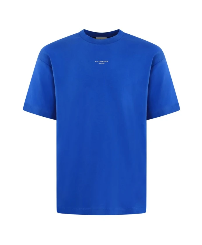 Синяя футболка для мужчин Drole De Monsieur, синий
Синяя футболка для мужчин Drole De Monsieur, синий