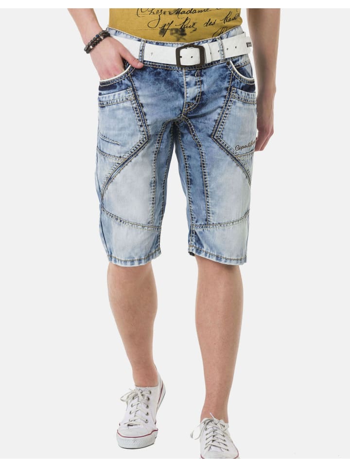 Джинсовые шорты Cipo & Baxx, синий
Джинсовые шорты Cipo & Baxx, синий