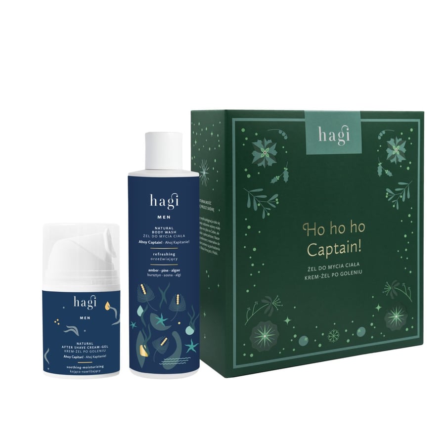 HAGI, Ahoy Captain Set Ho Ho Ho Captain!, набор косметики, 2 шт.
HAGI, Ahoy Captain Set Ho Ho Ho Captain!, набор косметики, 2 шт.