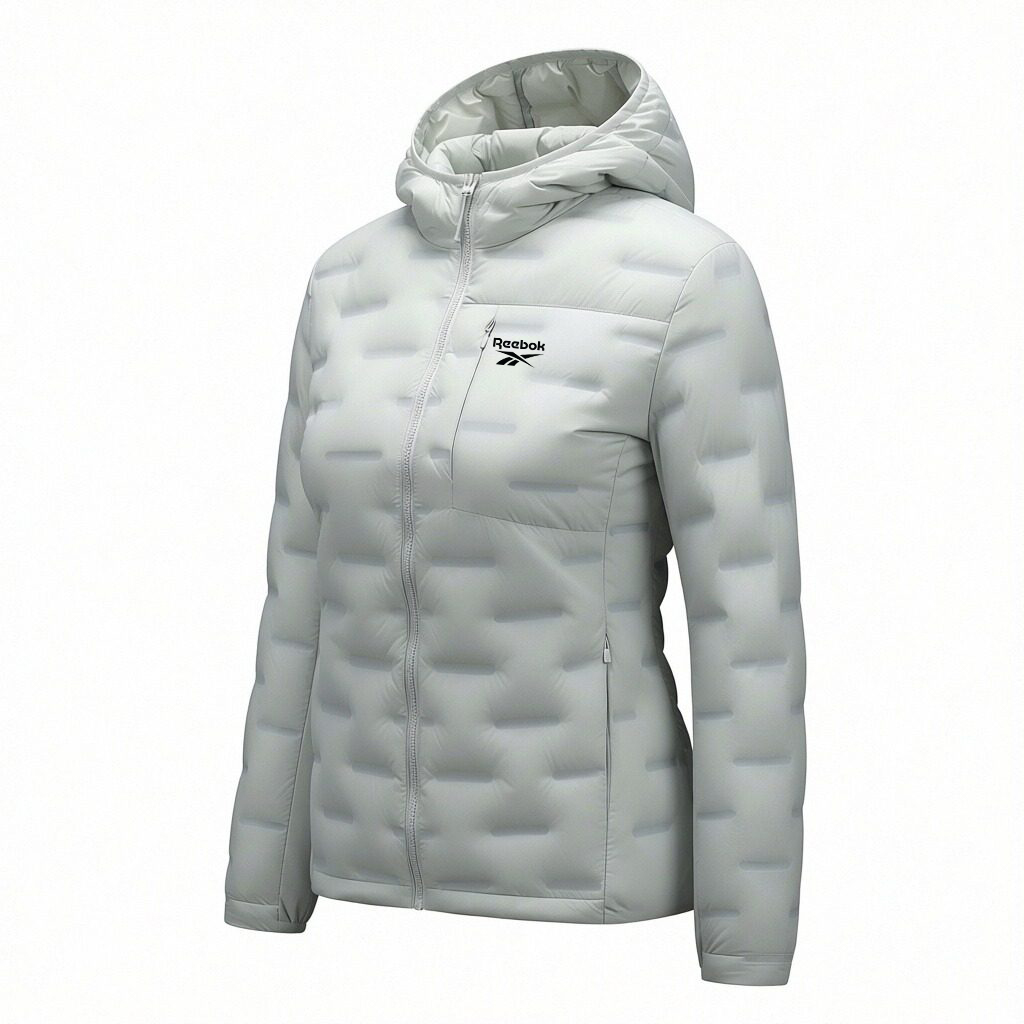 Пуховик Unisex с капюшоном, легкий, стеганый Reebok, светло серый
Пуховик Unisex с капюшоном, легкий, стеганый Reebok, светло серый