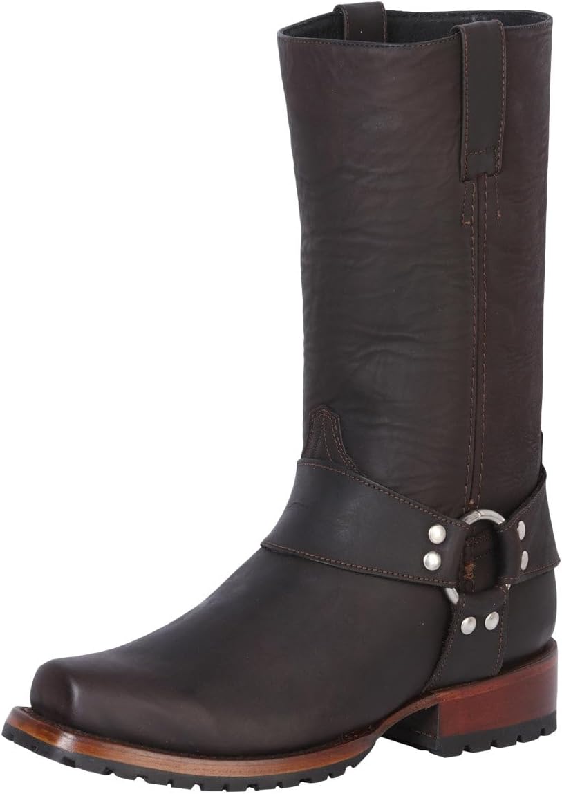 Байкерские ботинки - темно-коричневые (Crazy Dark Brown) Generic
Байкерские ботинки - темно-коричневые (Crazy Dark Brown) Generic