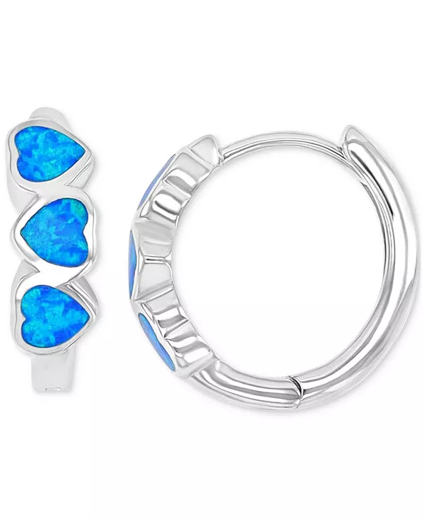 Серьги с опалом в форме сердца (0,32 карата) из стерлингового серебра Macy'S, silver
Серьги с опалом в форме сердца (0,32 карата) из стерлингового серебра Macy'S, silver