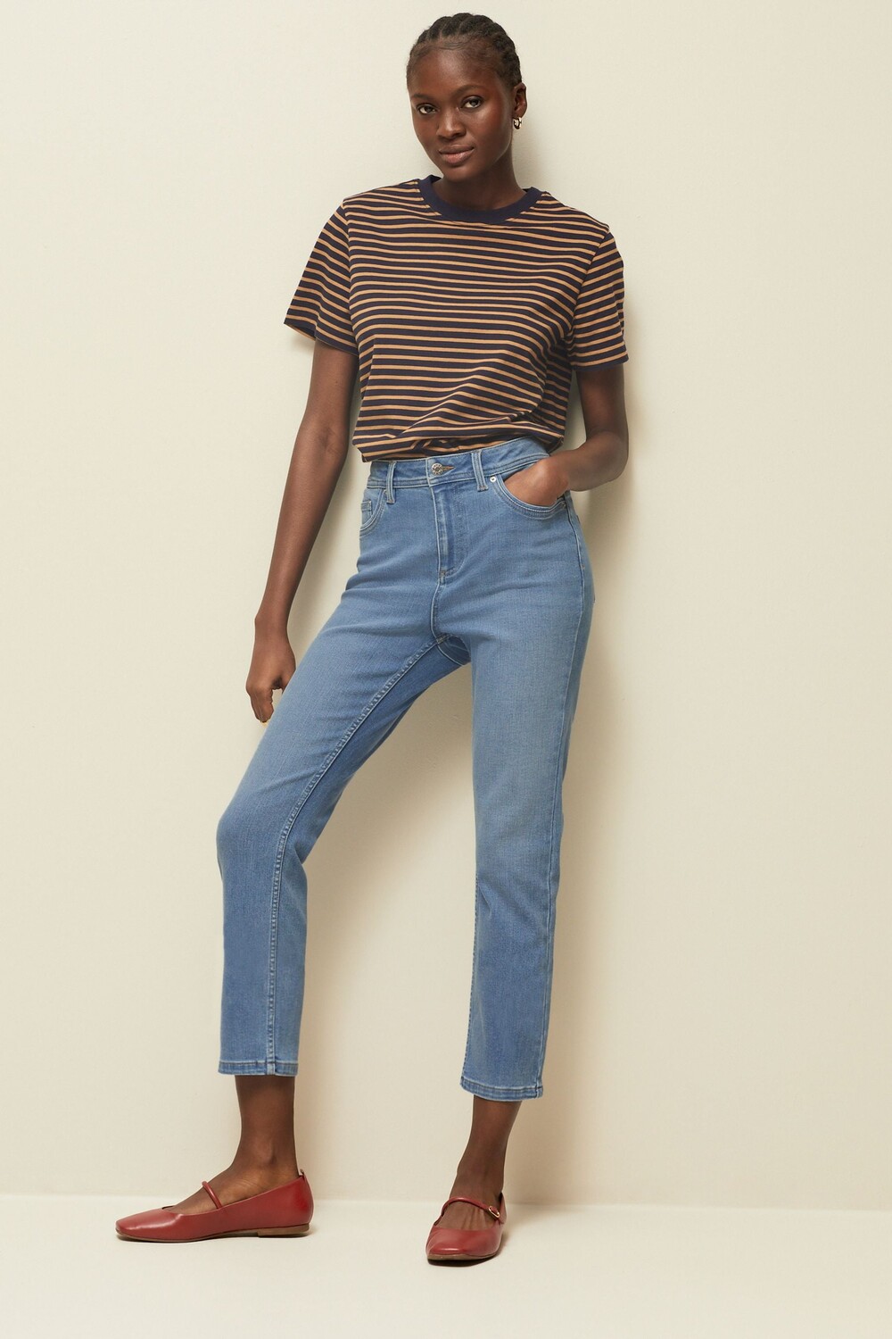 Укороченные джинсы узкого кроя Next, синий
Укороченные джинсы узкого кроя Next, синий