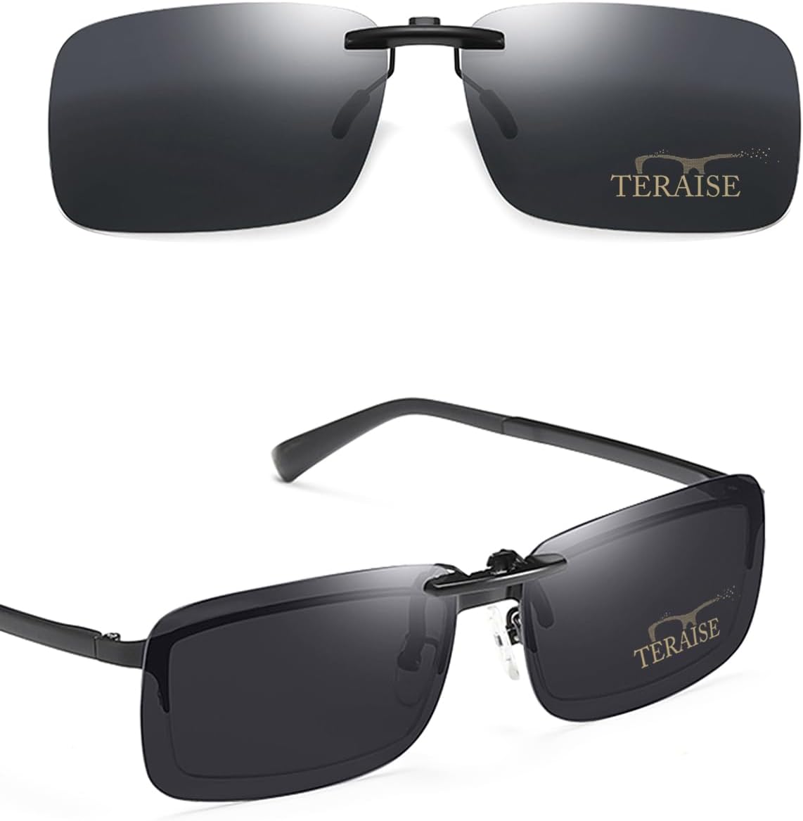 Поляризованные солнцезащитные очки TERAISE с зажимом для ношения поверх очков с диоптриями, с защитой от бликов и УФ-излучения UV400, подходят для мужчин и женщин, для вождения, путешествий и отдыха на природе, Black
Поляризованные солнцезащитные очки TERAISE с зажимом для ношения поверх очков с диоптриями, с защитой от бликов и УФ-излучения UV400, подходят для мужчин и женщин, для вождения, путешествий и отдыха на природе, Black