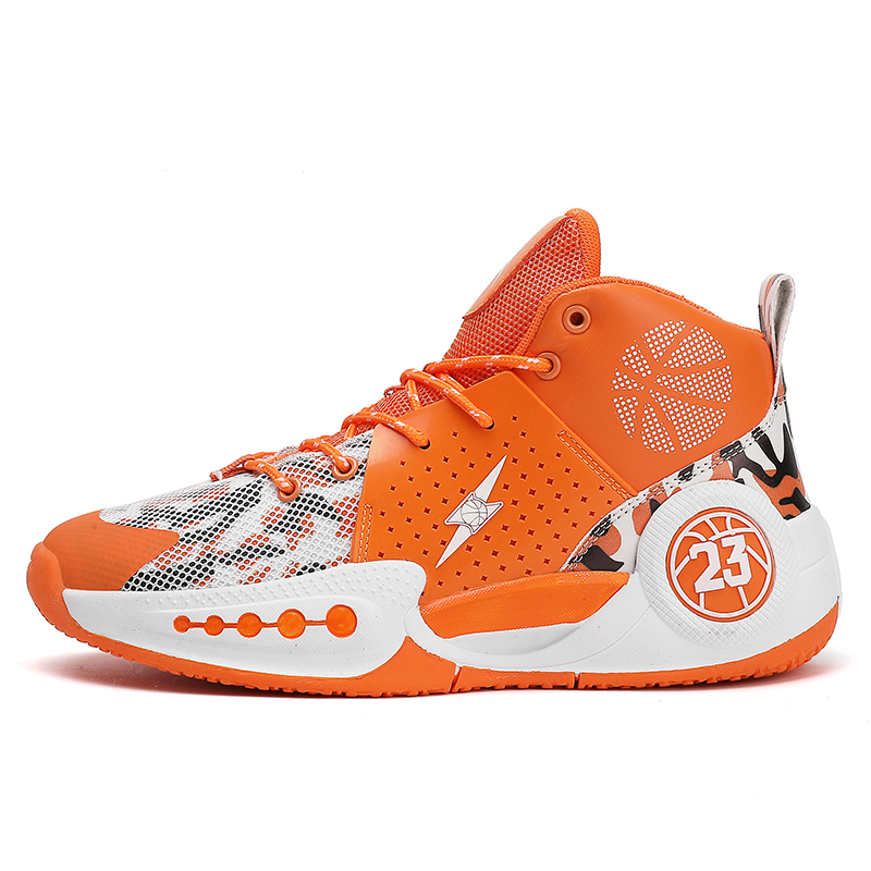 Дышащие, нескользящие и износостойкие высокие баскетбольные кроссовки для детей FIRS Kids, белый/оранжевый
Дышащие, нескользящие и износостойкие высокие баскетбольные кроссовки для детей FIRS Kids, белый/оранжевый