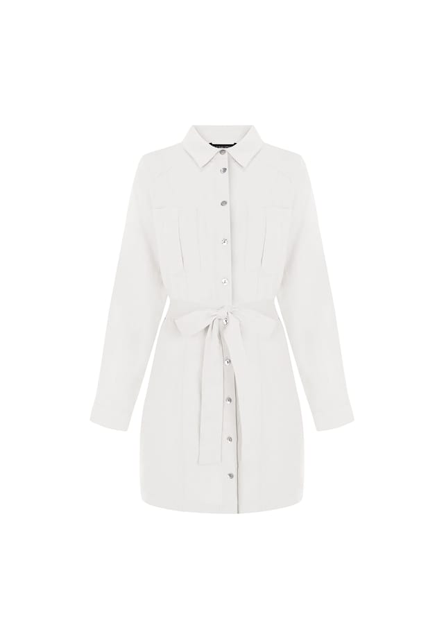 Платье-Рубашка Belinda с практичным поясом-завязкой Freshlions, белый
Платье-Рубашка Belinda с практичным поясом-завязкой Freshlions, белый