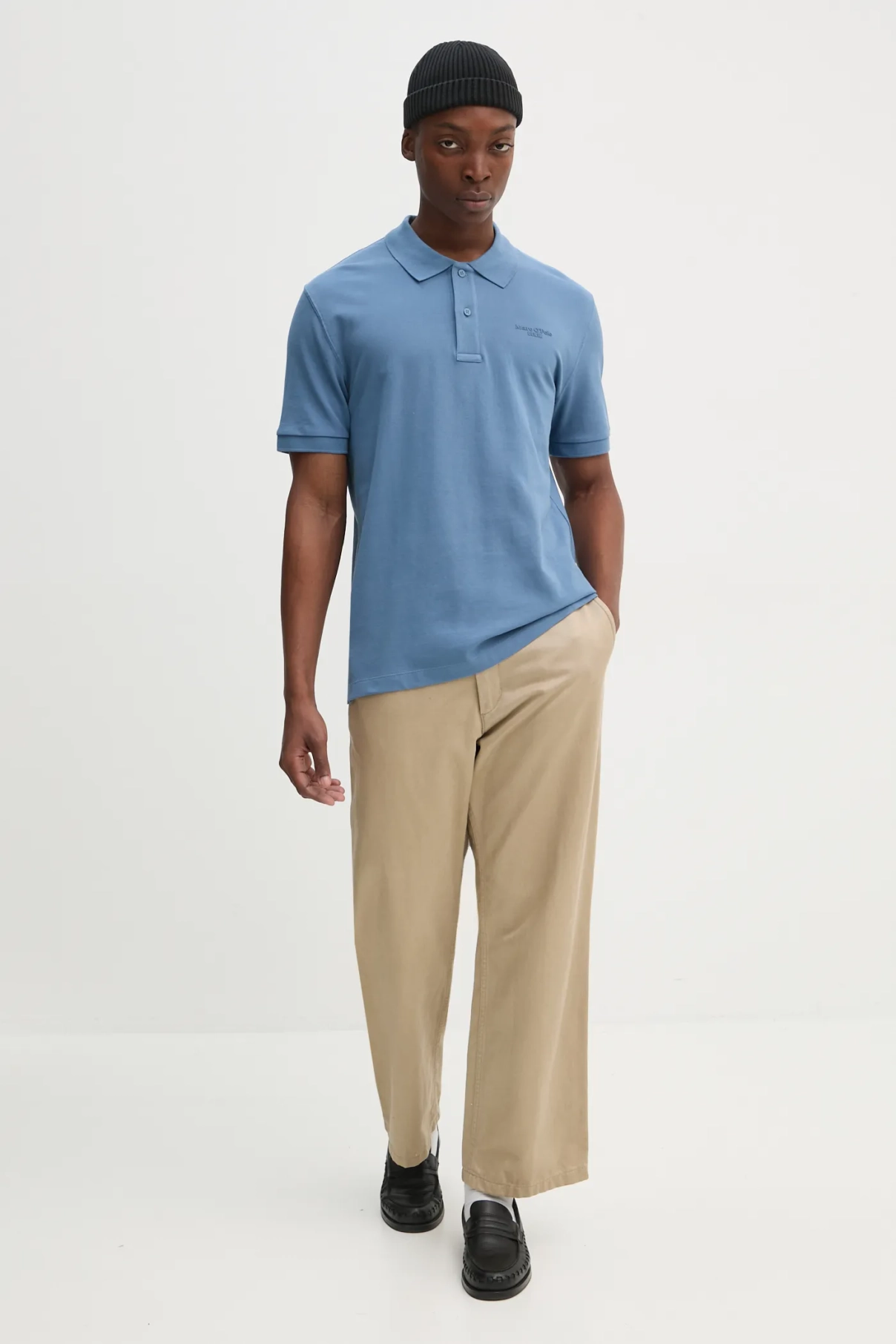 Хлопковая рубашка-поло Marc O'Polo, синий
Хлопковая рубашка-поло Marc O'Polo, синий