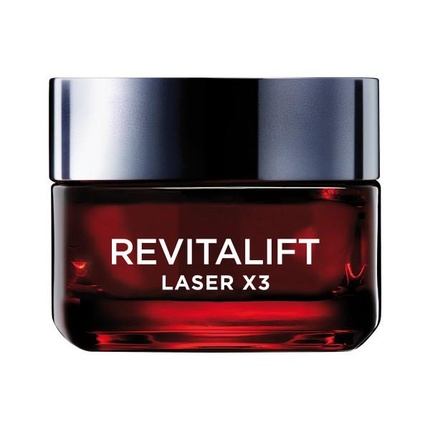 L'Oreal Paris Revitalift Laser X3 Дневной крем против морщин с тройным действием L'Oréal
L'Oreal Paris Revitalift Laser X3 Дневной крем против морщин с тройным действием L'Oréal