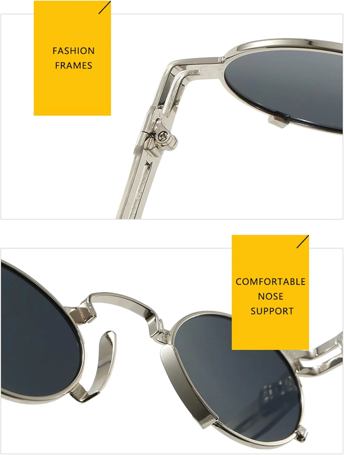 Солнцезащитные очки Bullabulling в стиле ретро, готика, стимпанк, маленькая круглая металлическая оправа, панк-стиль, круглые, мужские, UV400, Gold/Green
Солнцезащитные очки Bullabulling в стиле ретро, готика, стимпанк, маленькая круглая металлическая оправа, панк-стиль, круглые, мужские, UV400, Gold/Green