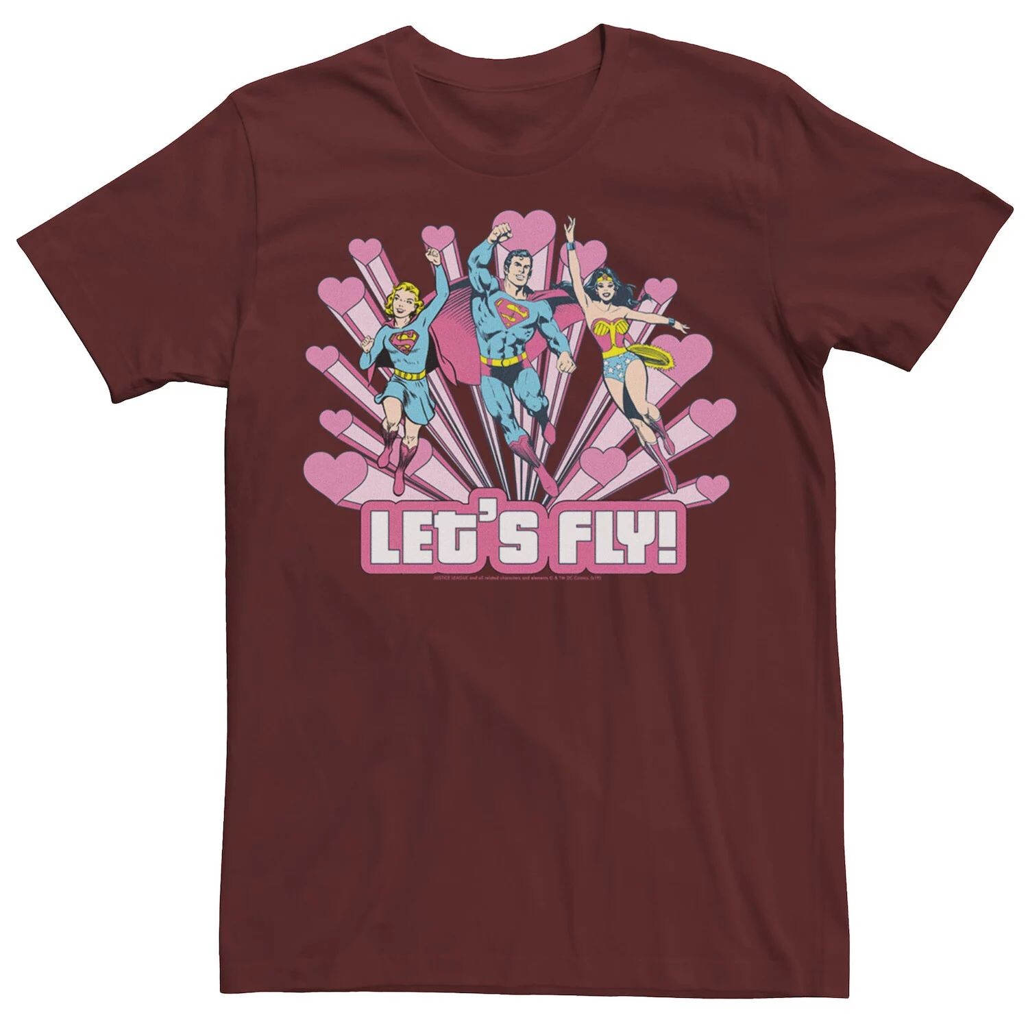 Мужская футболка DC Comics ко Дню Справедливости «Лига Справедливости» Licensed Character
Мужская футболка DC Comics ко Дню Справедливости «Лига Справедливости» Licensed Character