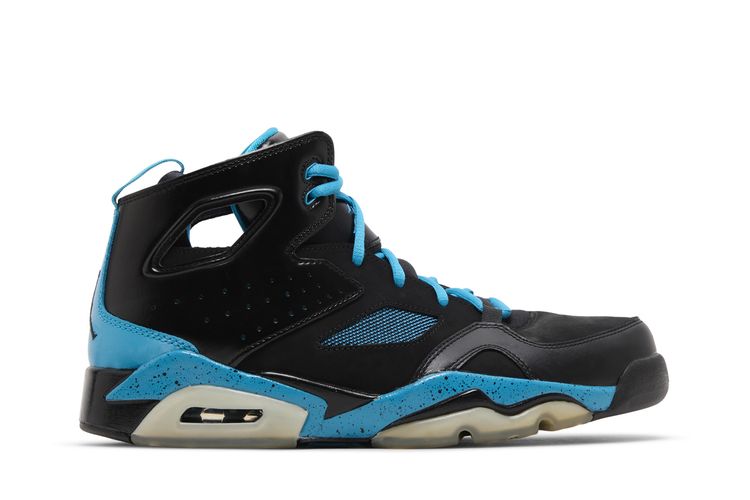 Кроссовки Jordan Flight Club 91 'Black Neo Turquoise', черный 
Кроссовки Jordan Flight Club 91 'Black Neo Turquoise', черный