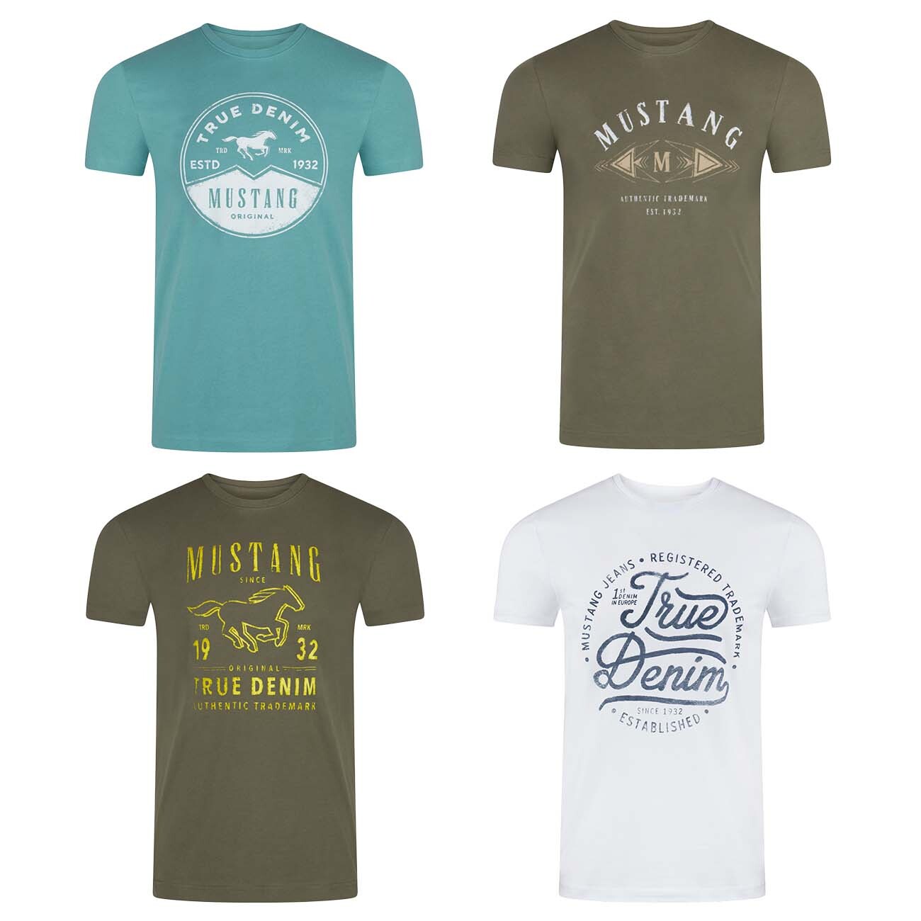 Футболка Mustang Basic Print 4er Pack, разноцветный
Футболка Mustang Basic Print 4er Pack, разноцветный