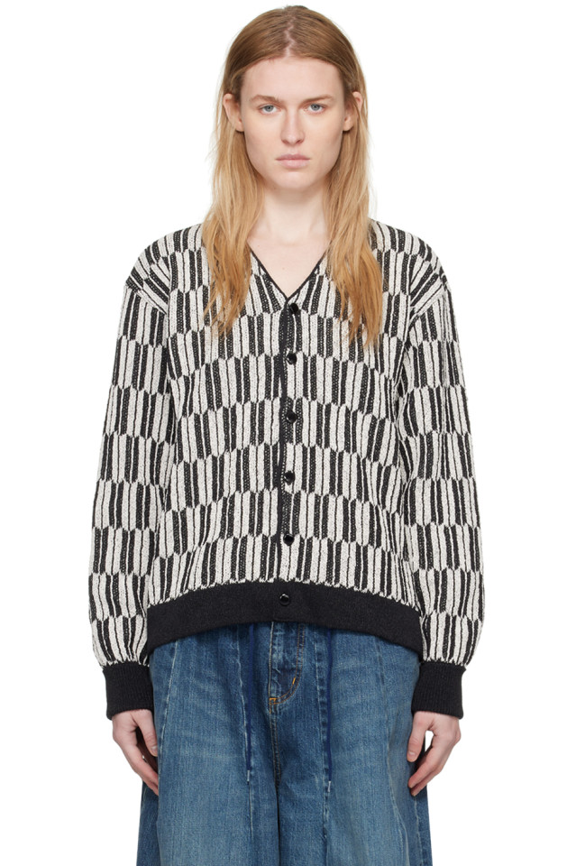 Кардиган с V-образным вырезом Needles, черный
Кардиган с V-образным вырезом Needles, черный