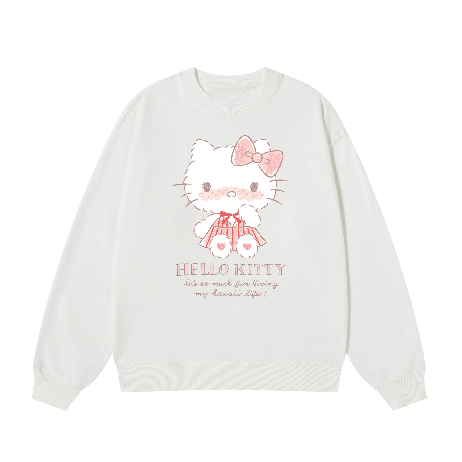 Толстовка Hello Kitty унисекс Sanrio, белый
Толстовка Hello Kitty унисекс Sanrio, белый