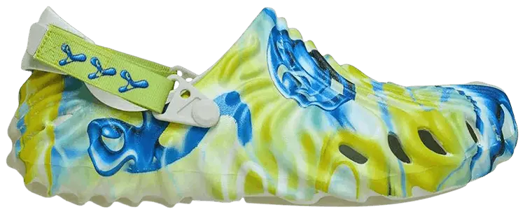 Кроссовки Salehe Bembury x Kenny Scharf x Crocs Pollex Clog, синий
Кроссовки Salehe Bembury x Kenny Scharf x Crocs Pollex Clog, синий