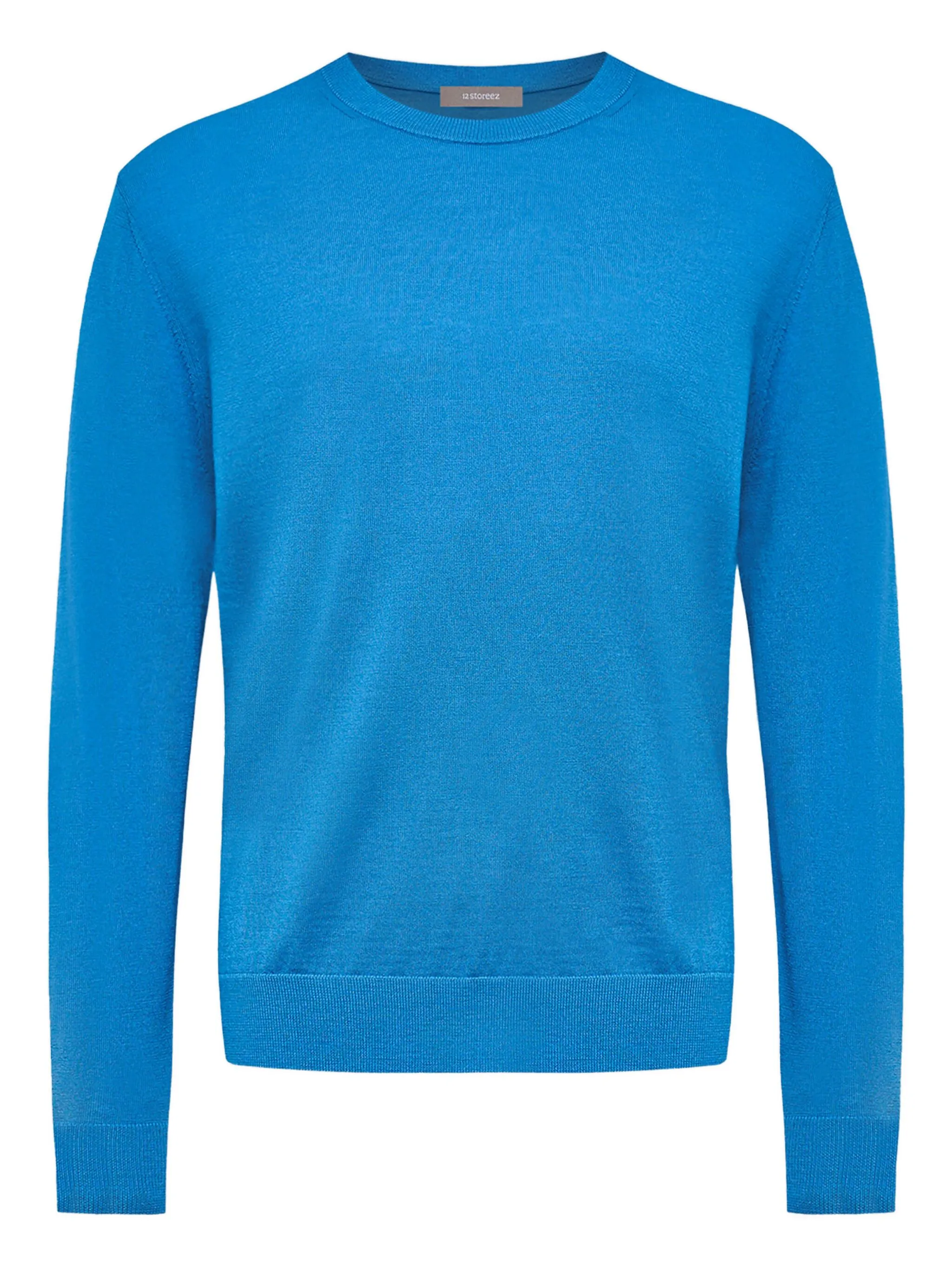 Свитер с круглым вырезом 12 Storeez, синий
Свитер с круглым вырезом 12 Storeez, синий