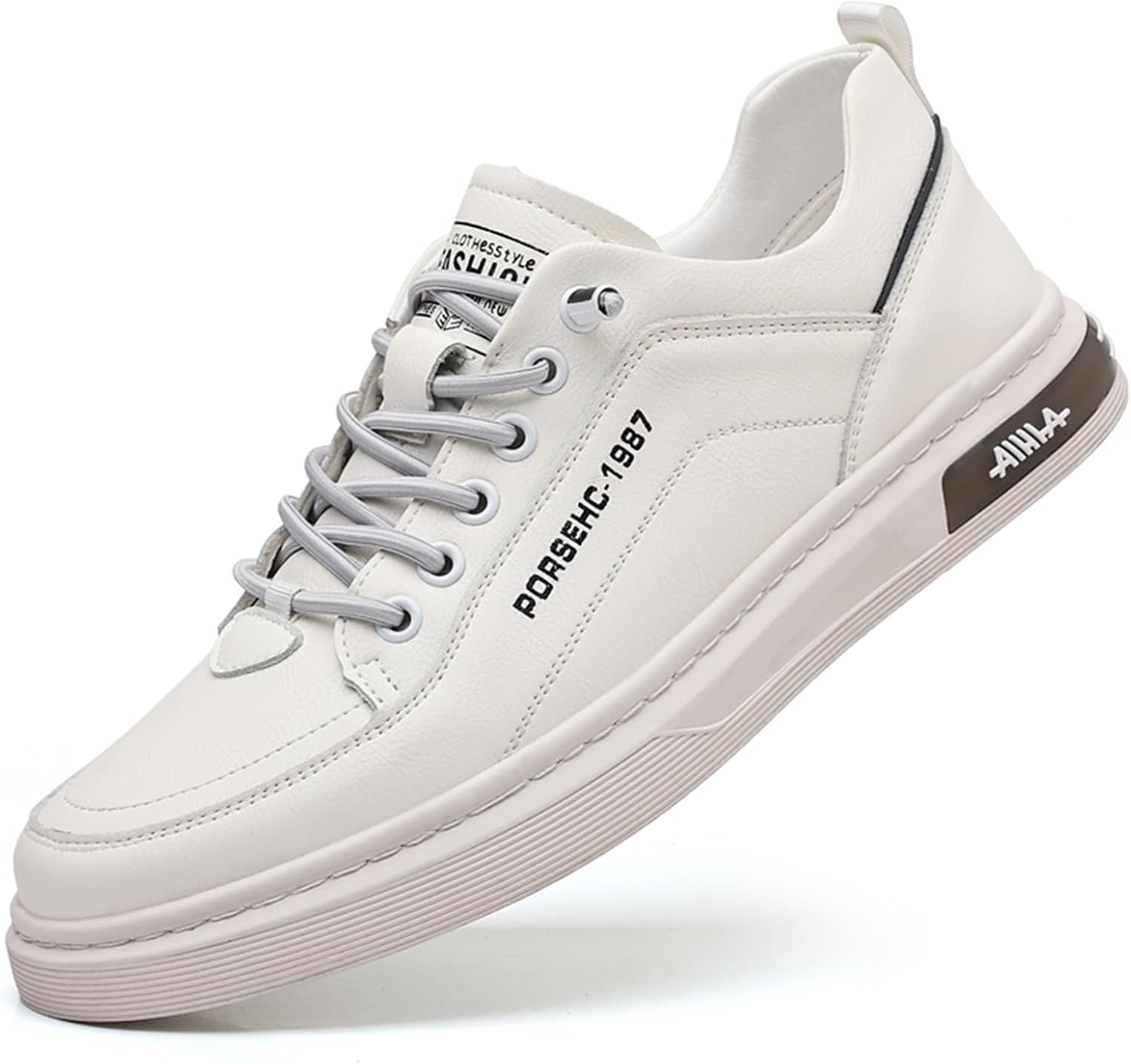 Мужские прогулочные туфли из натуральной кожи, мягкие, дышащие, кроссовки для повседневной носки, низкие, без шнурков, противоскользящие, универсальные Abborora, белый
Мужские прогулочные туфли из натуральной кожи, мягкие, дышащие, кроссовки для повседневной носки, низкие, без шнурков, противоскользящие, универсальные Abborora, белый