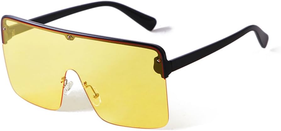 Новые женские солнцезащитные очки LVTFCO в увеличенной полуободковой оправе, цельные, с плоской верхней частью, уникальные, модные, с защитой от УФ-излучения UV400, C4 Yellow
Новые женские солнцезащитные очки LVTFCO в увеличенной полуободковой оправе, цельные, с плоской верхней частью, уникальные, модные, с защитой от УФ-излучения UV400, C4 Yellow