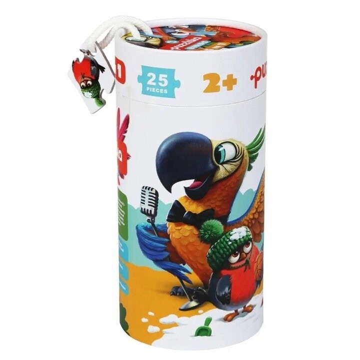 Пазл 14255 Птицы 5 в 1 - Пазл с картинками 5 из 25 деталей. CUBIKA
Пазл 14255 Птицы 5 в 1 - Пазл с картинками 5 из 25 деталей. CUBIKA