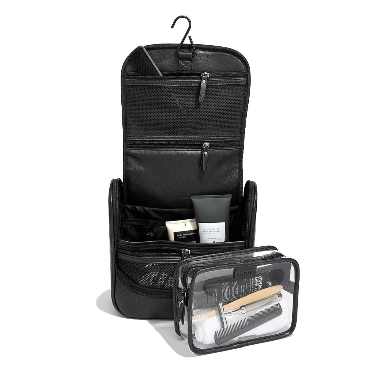 Подвесная дорожная косметичка (черная) Stackers
Подвесная дорожная косметичка (черная) Stackers