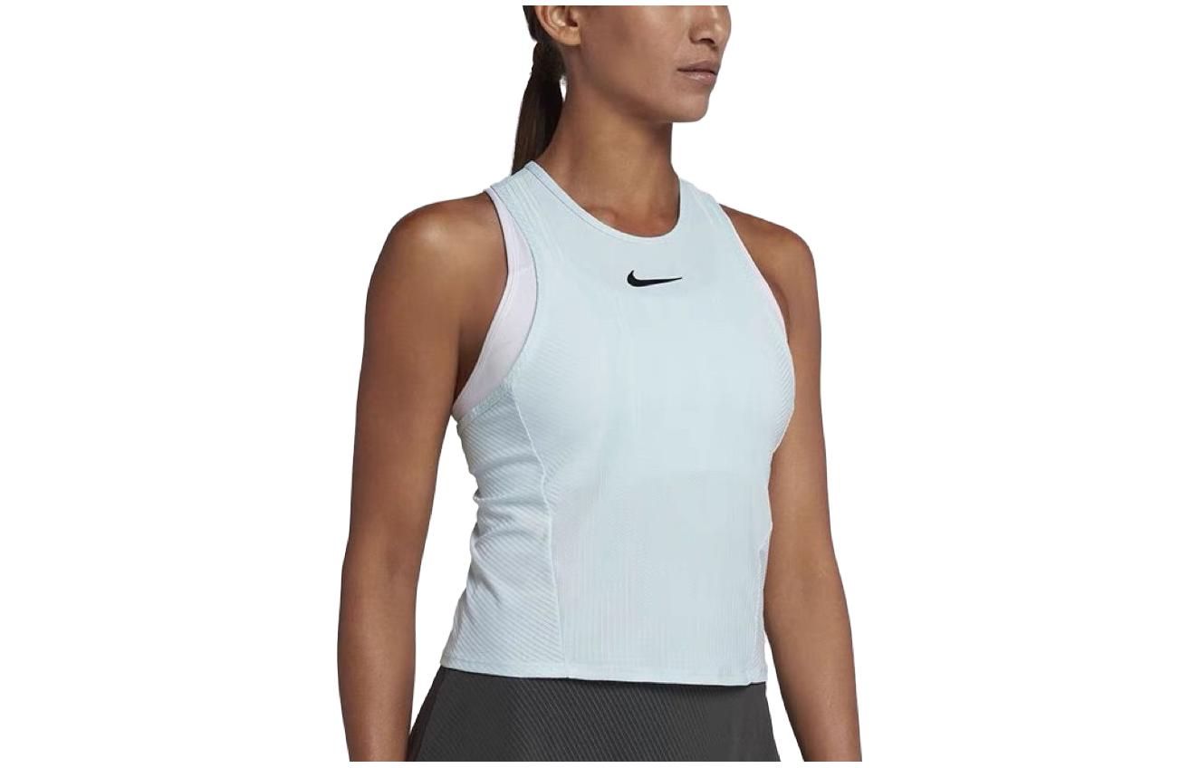 Футболка-майка женская синяя/белая Nike
Футболка-майка женская синяя/белая Nike