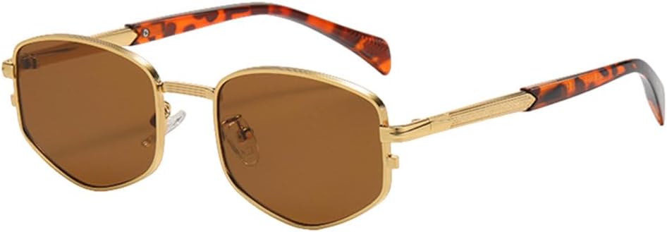 Солнцезащитные очки MUTYNE в ретро-стиле с металлической оправой для женщин, ромбовидный дизайн, маленькие мужские солнцезащитные очки UV400, зелено-коричневые, Gold With Brown
Солнцезащитные очки MUTYNE в ретро-стиле с металлической оправой для женщин, ромбовидный дизайн, маленькие мужские солнцезащитные очки UV400, зелено-коричневые, Gold With Brown