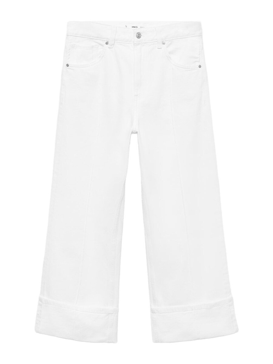 Джинсы с широкими штанинами MANGO GALA, White denim 
Джинсы с широкими штанинами MANGO GALA, White denim