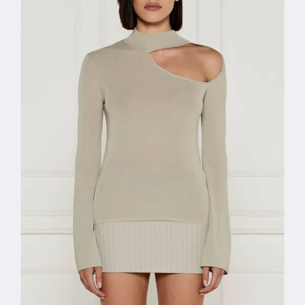 Узкая блузка Patrizia Pepe, серый
Узкая блузка Patrizia Pepe, серый