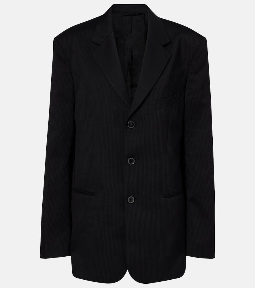 Пиджак виола в полоску oversize Calvin Klein Collection, Black
Пиджак виола в полоску oversize Calvin Klein Collection, Black